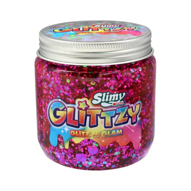 Лизун Slimy - Glitzy, 240 g (г), 12 в ас-те - 2