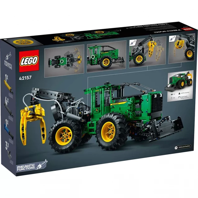 Конструктор LEGO Technic Трелювальний трактор John Deere 948L-II (42157) - 2