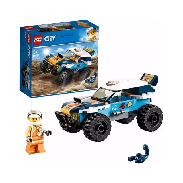 Конструктор LEGO City Гонщик У Пустелі (60218) - 1
