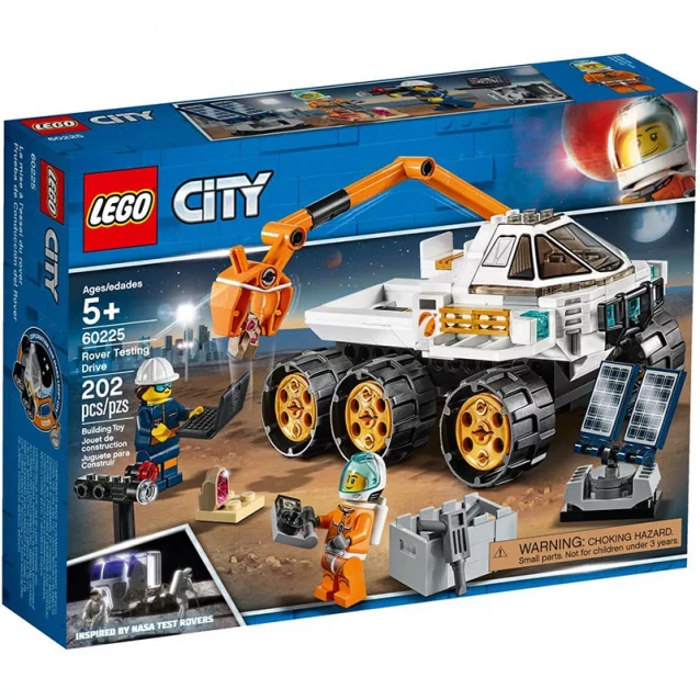Конструктор LEGO City Тест-Драйв Планетохода (60225) - 1