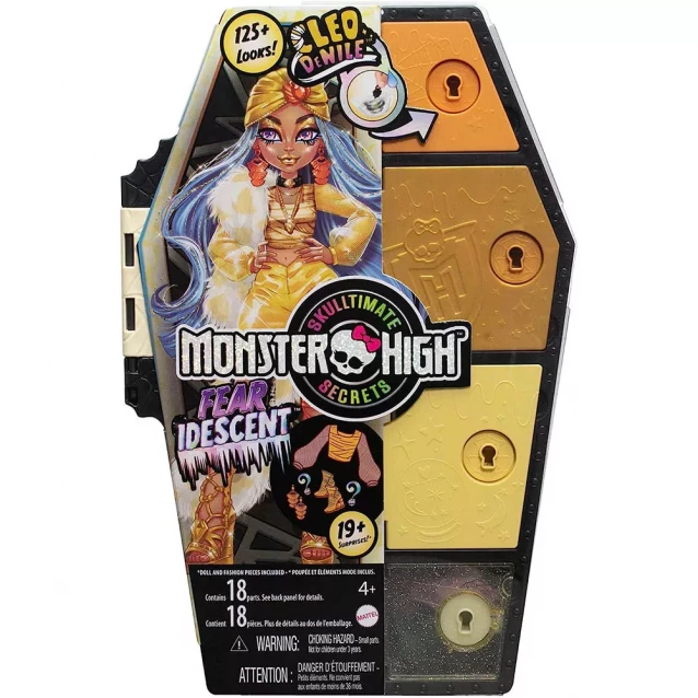 Набір-сюрприз Monster High Відпадний стиль Жахо-секрети Клео (HNF76) - 2