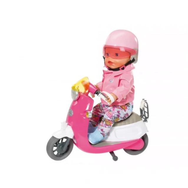 ZAPF Радиоуправляемый скутер для куклы BABY BORN (свет) - 3