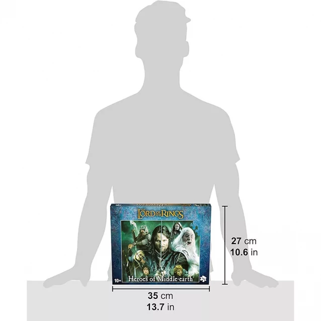 Пазл Lord of the Rings Heroes Of Middle-earth 1000 шт (WM01342-ML1-6) - 6