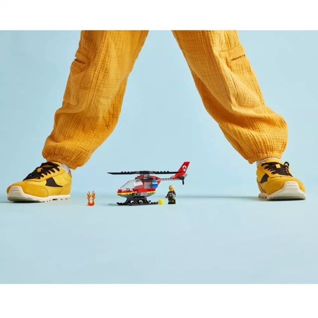 Конструктор LEGO City Пожежний рятувальний гелікоптер (60411) - 8