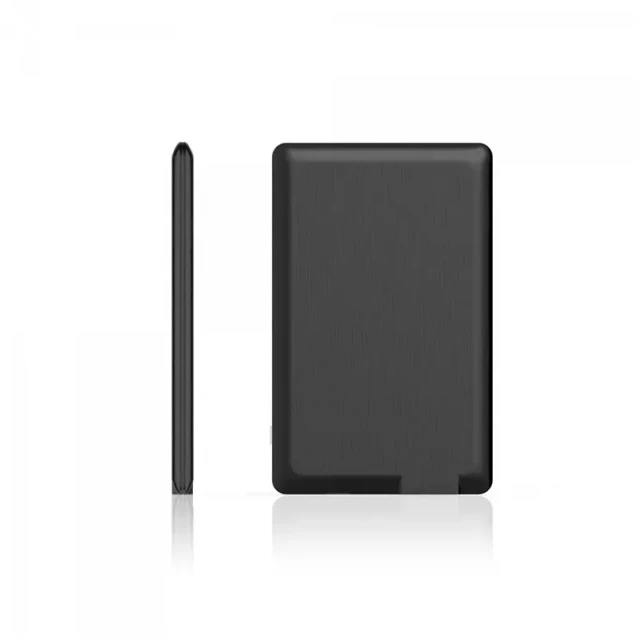 Внешн. портат..аккум. батарея XOOPAR - POWER CARD (Li-Pol,1300мА*ч,черн.,microUSB/USB-каб, LED) - 1