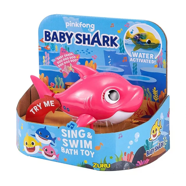 Игрушка для ванны PETS & ROBO ALIVE серии "Junior" - Mommy Shark (25282P) - 2