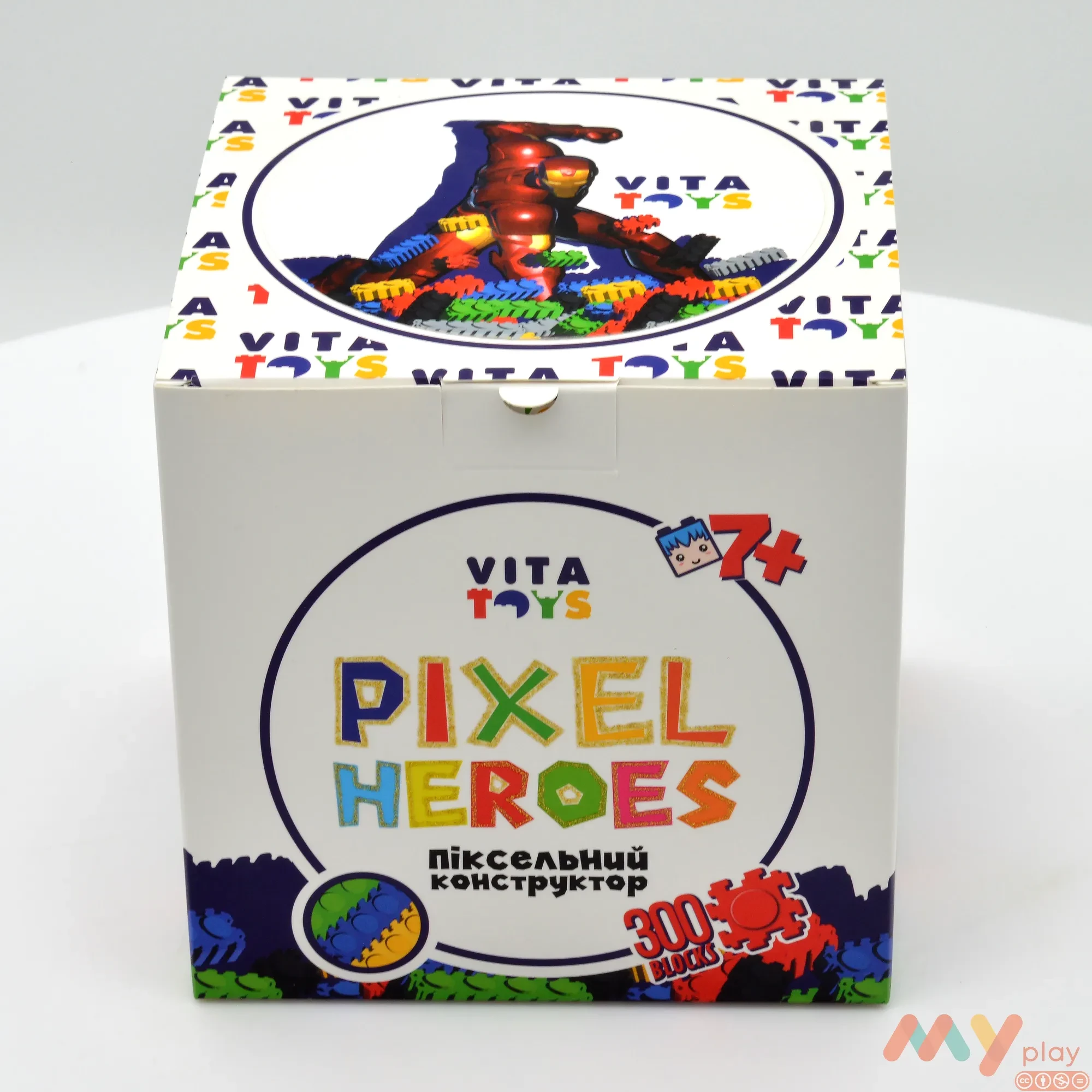 Конструктор Vita-toys Pixel Heroes Залізна людина (VTK 0041) - ФОТО в 360° - 1