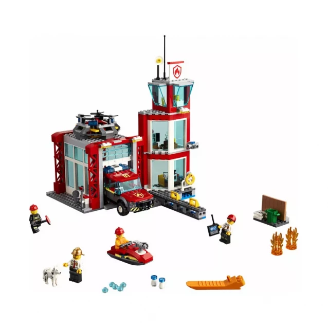 Конструктор LEGO City Пожежне депо (60215) - 7
