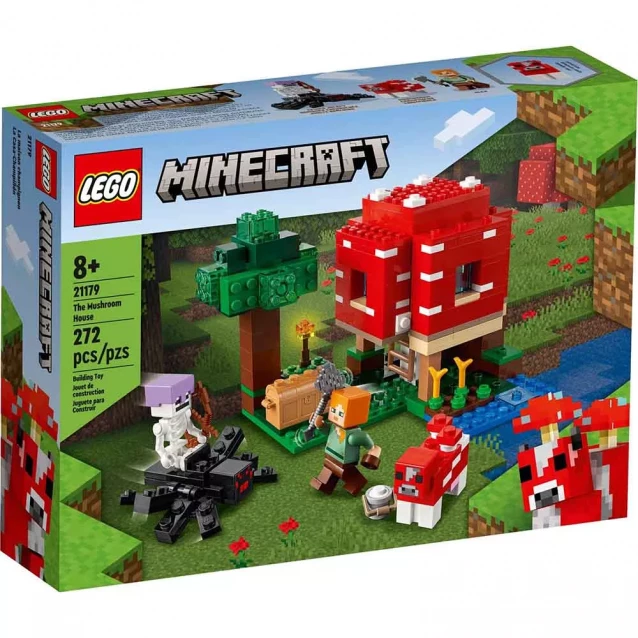 Конструктор LEGO Minecraft Грибной дом (21179) - 2