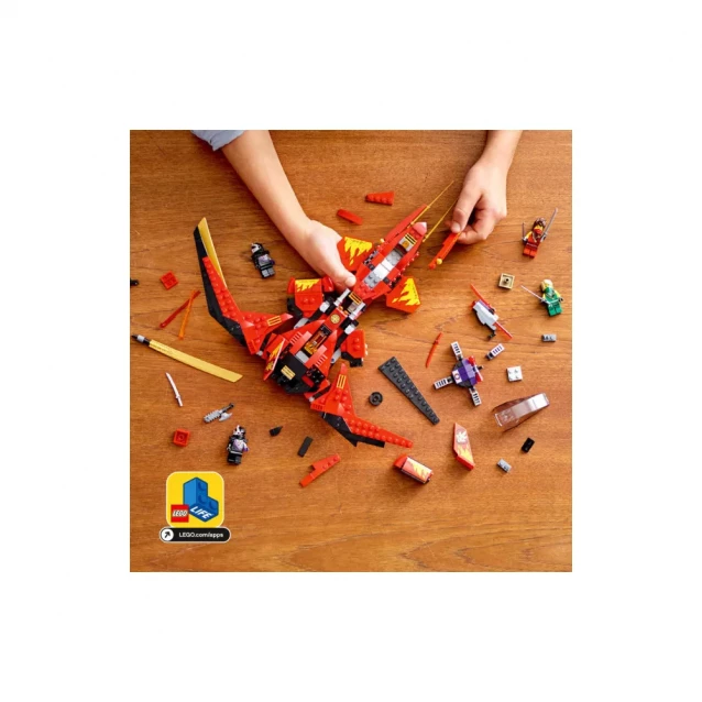 Конструктор LEGO Ninjago Винищувач Кая (71704) - 5