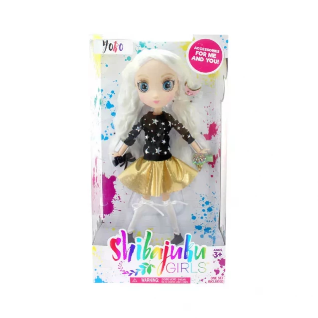 Лялька Shibajuku Girls S4 - Йоко 33 cм, з аксес. (HUN8527) - 2