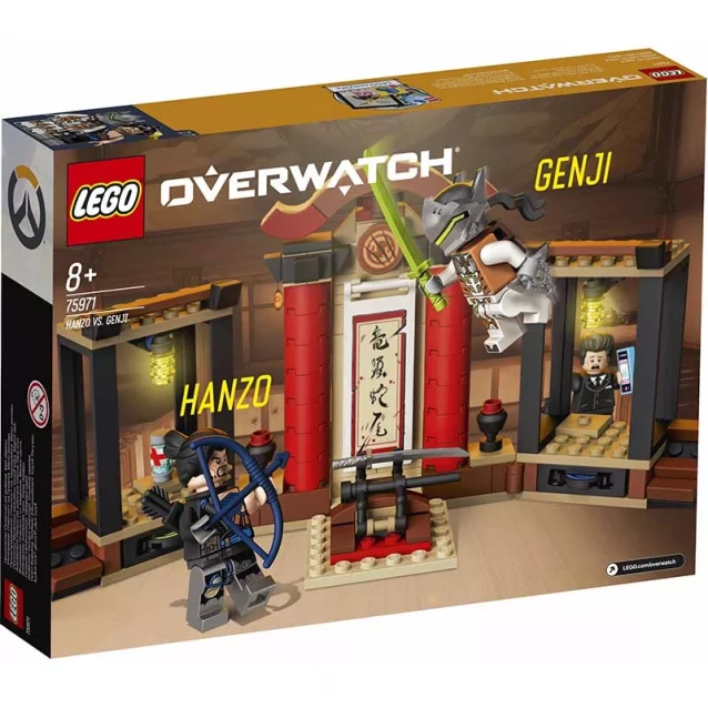 Конструктор LEGO Overwatch Гандзо против Гендзи (75971) - 1