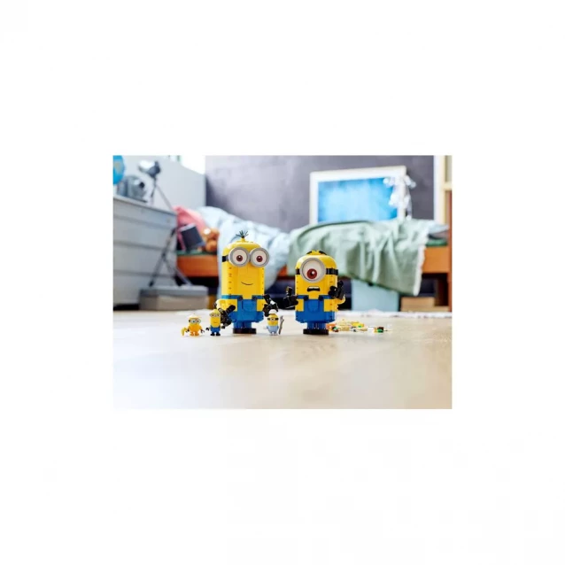 Конструктор LEGO Minions Складені з кубиків Міньйони та їхнє лігво (75551) - 2