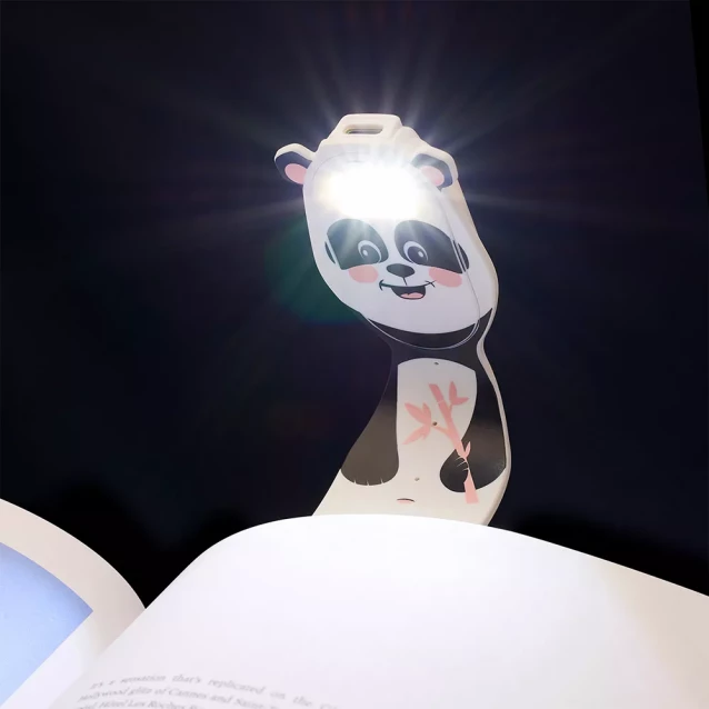 Закладка-фонарик Flexilight Друзья Панда с подзарядкой (FLRPPA) - 6