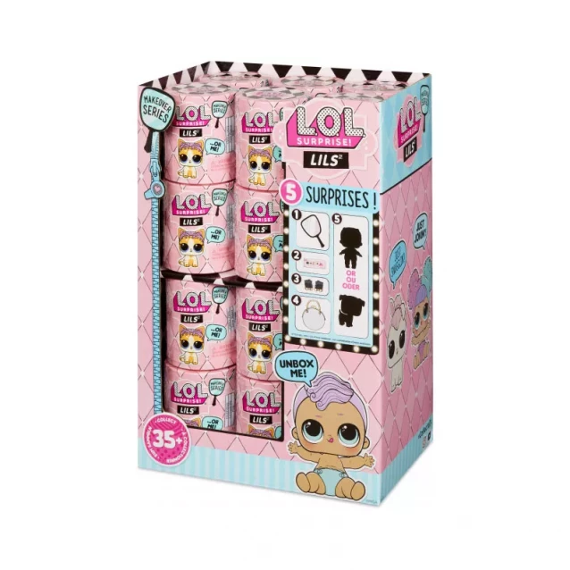 Кукла L.O.L. Surprise! S5 W2 серии Lil'S - Малыши (в ассортименте., В Дисплеи) (556244-W2) - 6