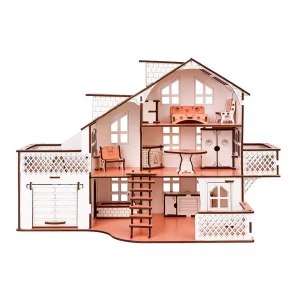 Ляльковий будинок GoodPlay з гаражем (В010)  ляльковий будиночок