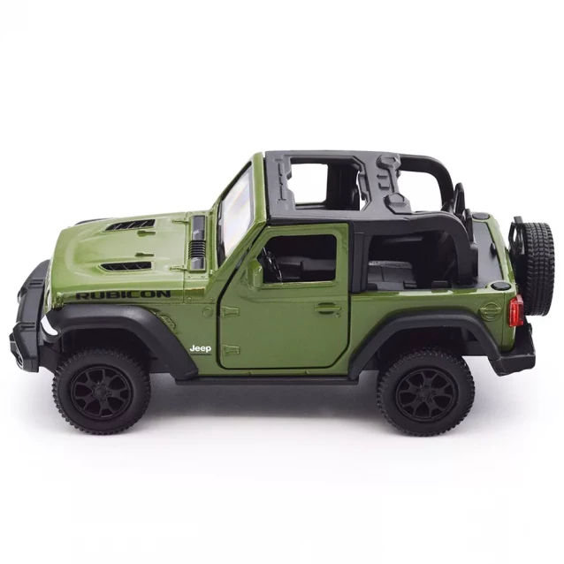 Автомодель TechnoDrive Jeep Wrangler Rubicon 2021 зеленый (250339U) - 2