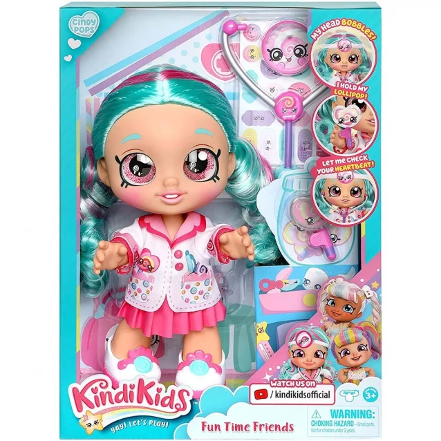 Лялька Kindi Kids Доктор Сінді Попс (50036) - 2