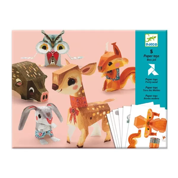 Оригами DJECO Лесные животные (DJ09674) - 1