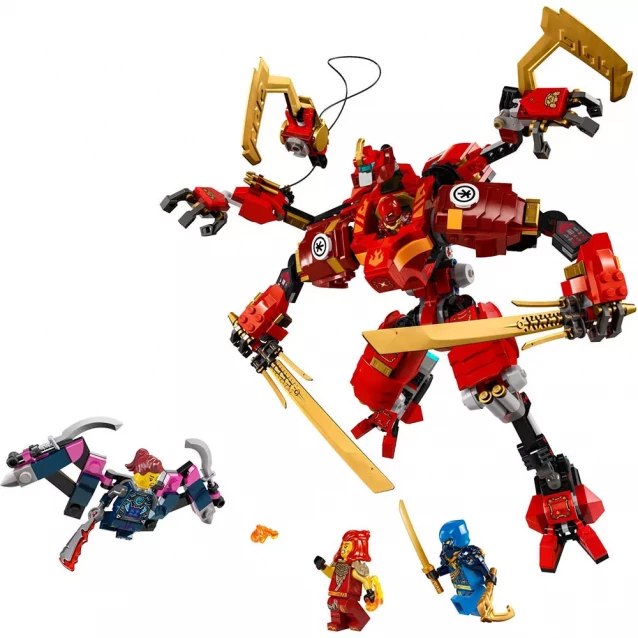 Конструктор LEGO Ninjago Робот-скалолаз ниндзя Кай (71812) - 4