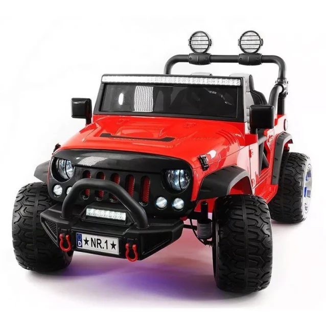 KIDSAUTO Автомобиль Jeep Wrangler style MP3 (красный) - 1