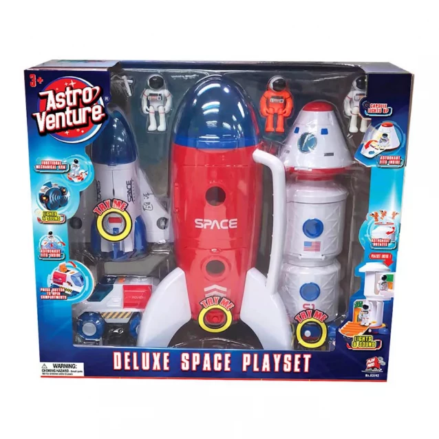 Ігровий набір Astro Venture DELUXE SPACE SET (63142) - 1