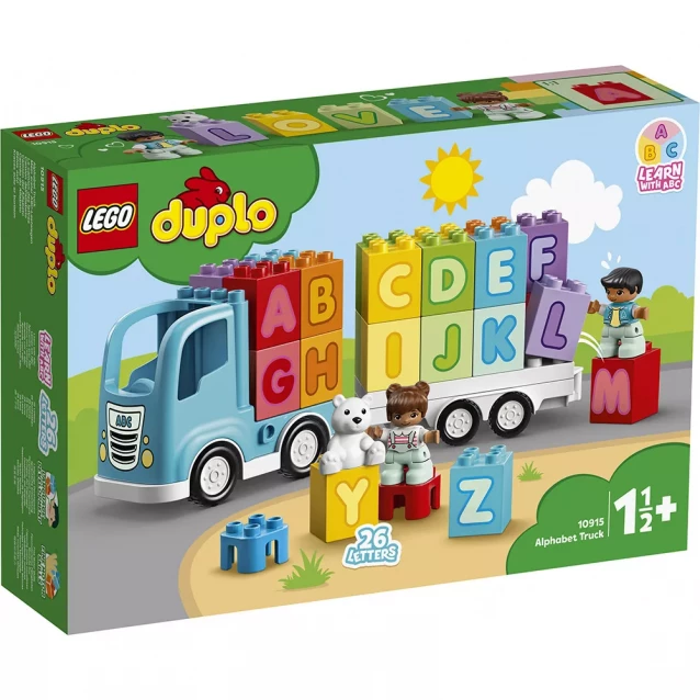Конструктор LEGO Duplo Грузовик с буквами (10915) - 1