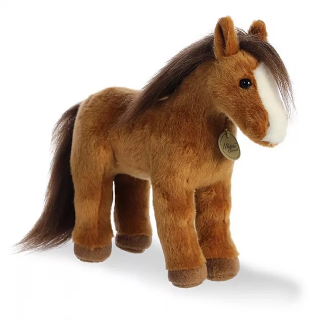 Іграшка м'яка Кінь бурий 25 см - 2