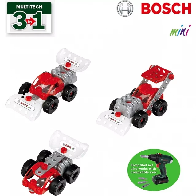Іграшковий болід-конструктор Bosch (8793) - 4
