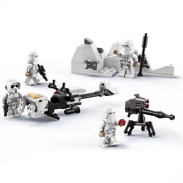 Конструктор Lego Star Wars Сніговий штурмовик Бойовий набір (75320) - 6