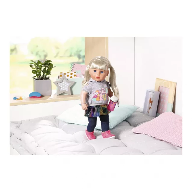 Лялька Baby Born серії "Ніжні обійми" - Сестричка-модниця 43 cm, з аксесуарами (824603) - 4