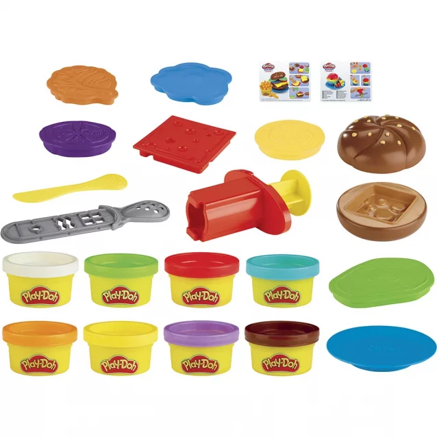 Набір для творчості з пластиліном Play-doh Забавні закуски в асортименті (E5112) - 8