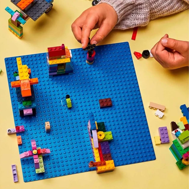 Конструктор LEGO Classic Базовая пластина синего цвета (11025) - 5