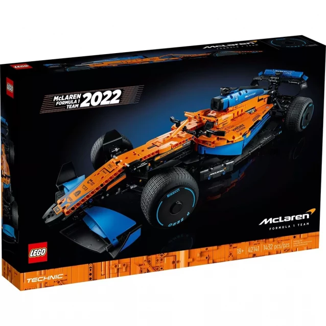 Конструктор LEGO Technic Гоночний автомобіль McLaren Formula 1 Team 2022 (42141) - 1
