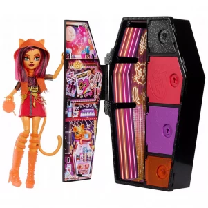 Кукла с сюрпризами Monster High Неоновые и бомбардировщики Ужас-секреты Торелай (HNF80) кукла