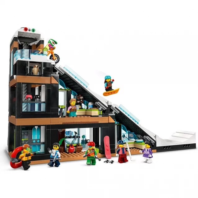 Конструктор LEGO City Горнолыжный и скалолазный центр (60366) - 4