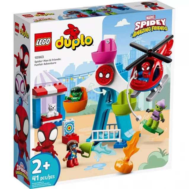 Конструктор Lego Duplo Людина-павук та друзі: Пригоди на ярмарку (10963) - 1
