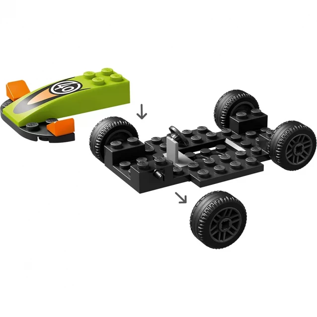 Конструктор LEGO City Зеленый автомобиль для гонки (60399) - 5
