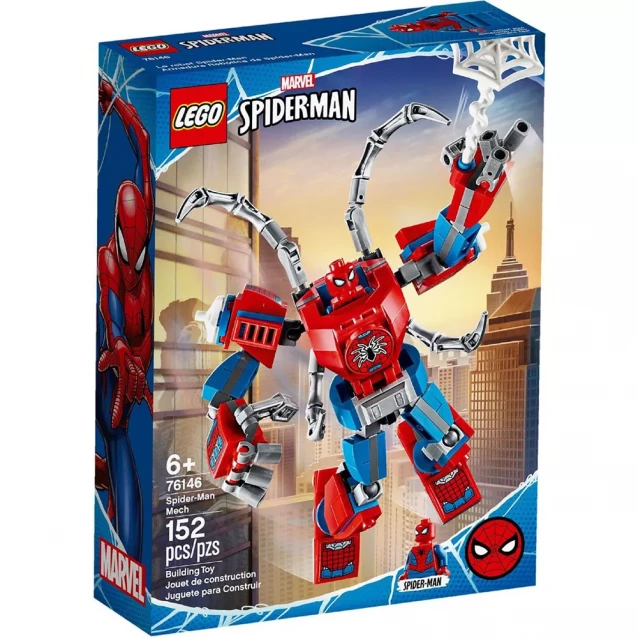 Конструктор LEGO Super Heroes Робокостюм Людини-Павука (76146) - 1
