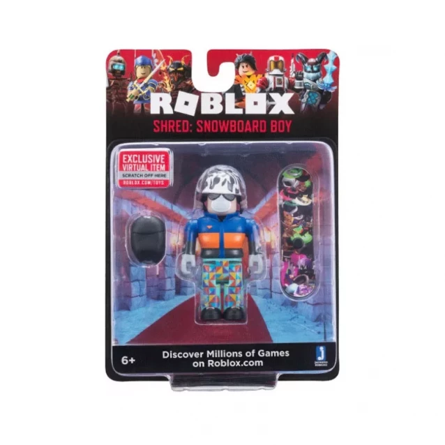 Фигурка Roblox Core Figures Shred: Snowboard Boy W6 (ROB0202) - 1