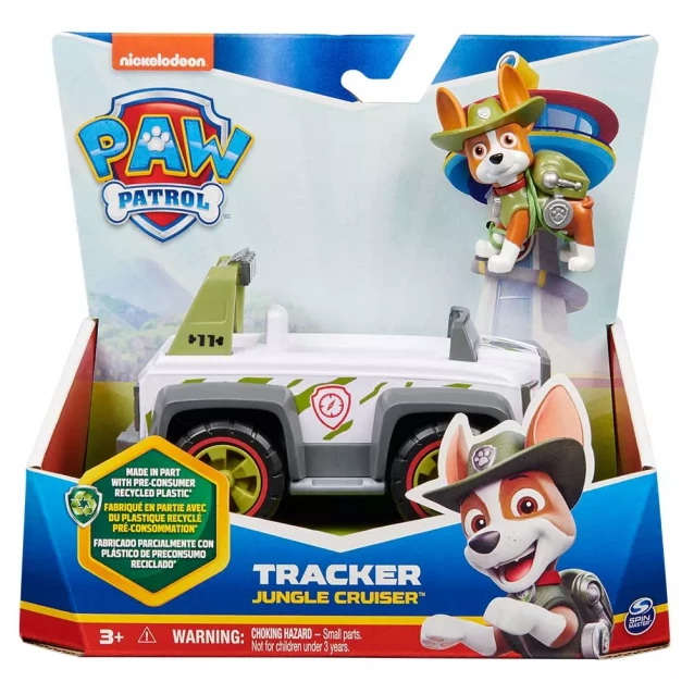 Рятівний автомобіль Paw Patrol з водієм Трекер (SM16775/7106) - 1