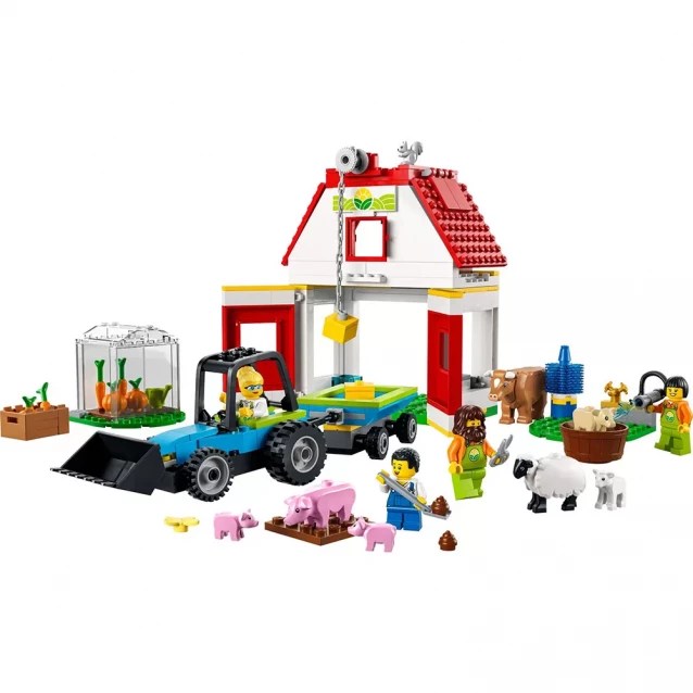 Конструктор Lego City Тварини на фермі та у хліві (60346) - 3