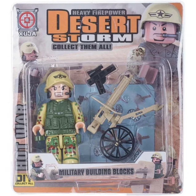 Конструктор Desert Storm фигурка и аксессуары 6 видов - 3
