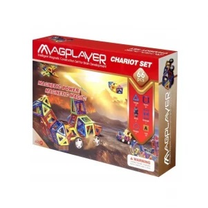Дитячий конструктор MagPlayer 66 од. (MPA-66) дитяча іграшка
