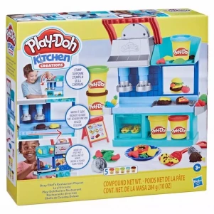 Пластилін Play Doh Зайнятий шеф-кухар (F8107) дитяча іграшка