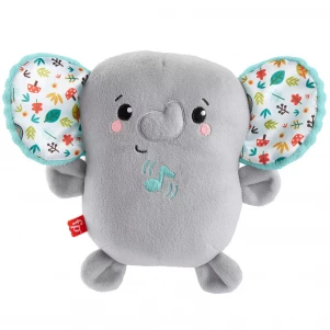 Мʼяка іграшка Fisher-Price Медитація зі слоненятком (HML65) для малюків