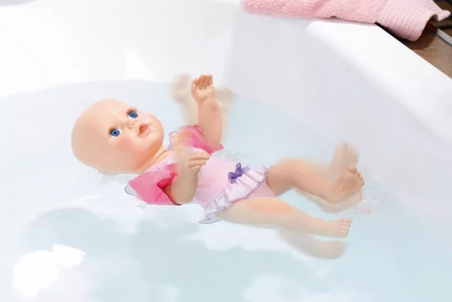 Інтерактивна лялька BABY ANNABELL - НАВЧИ МЕНЕ ПЛАВАТИ (43 cm, з аксесуарами, плаває у воді) - 4