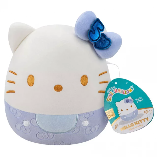 М'яка іграшка Squishmallows Хелоу Кітті у синьому 20 см (SQSN00500) - 7