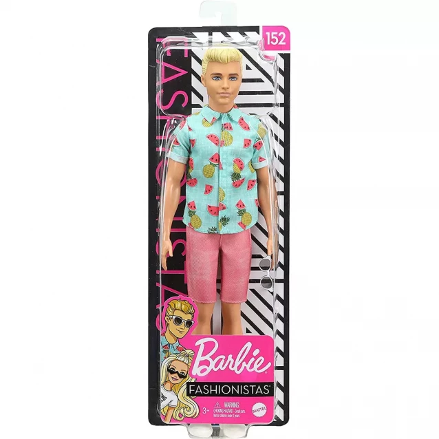 Лялька Barbie Модник Кен у гавайській сорочці (GYB04) - 2