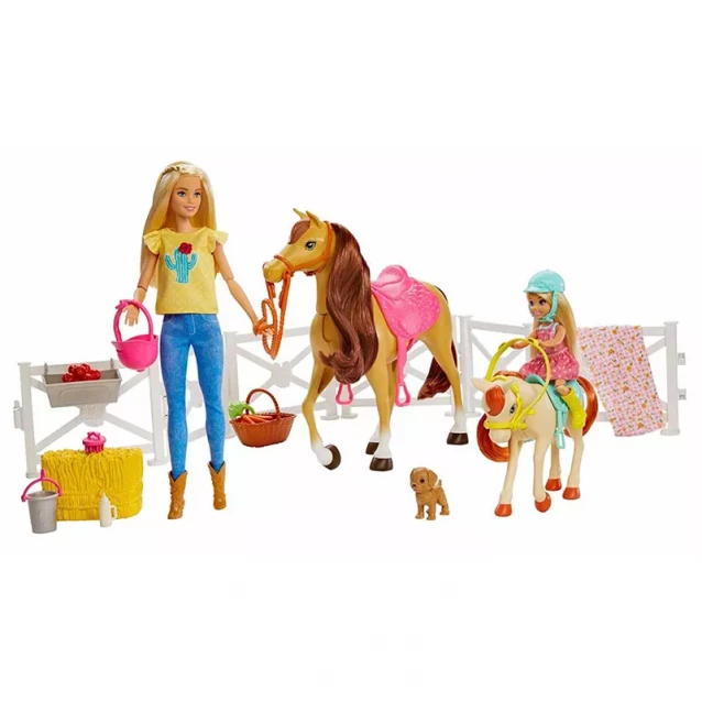 MATTEL BARBIE COLLECTOR Набор Barbie "Верховая езда и объятия" - 2